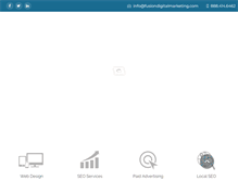 Tablet Screenshot of fusiondigitalmarketing.com